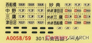 301系 グレー 青帯 冷改 (基本・6両セット) (鉄道模型) 中身1