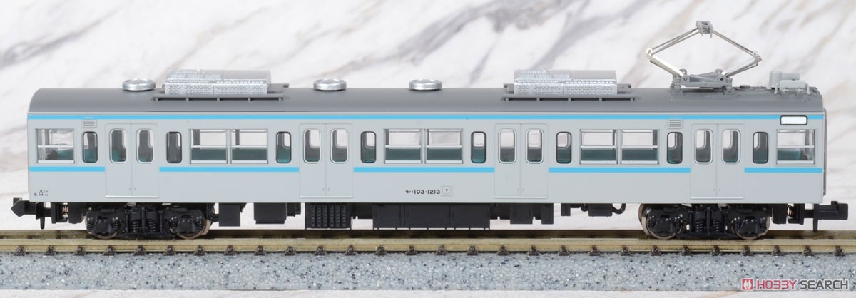 103系-1200 東西線 青帯 サハ組込編成 (基本・6両セット) (鉄道模型) 商品画像6