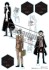「文豪ストレイドッグス」 春河35イラスト アクリルスタンド ポートマフィアセット (キャラクターグッズ) 商品画像1 サムネイル