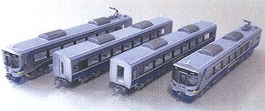 Nankai Electric Railway Series 12000 Paper Kit (4-Car Formation Set) (Pre-Colored Kit) (Model Train)