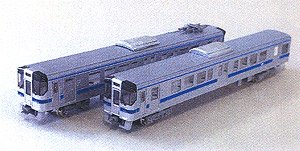 JR四国 7000系 ペーパーキット (2両セット) (組み立てキット) (鉄道模型)