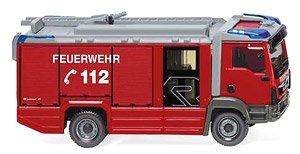 (HO) MAN TGM Euro 6 Rosenbauer AT LF 消防車 (鉄道模型)