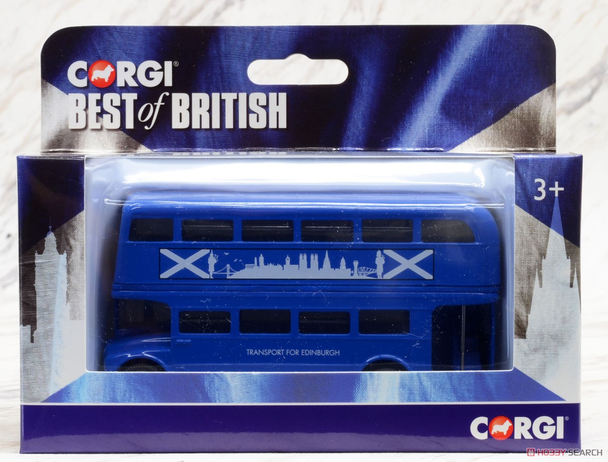 Scottish Routemaster (Blue) Best of British (Diecast Car) Package2