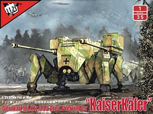 German SDKFZ.553 Ausf.VierfuBler `KaiserKafer` (Plastic model)