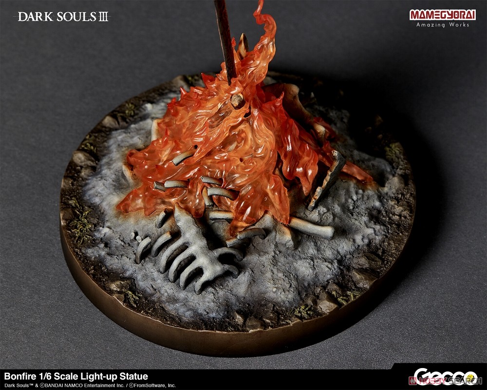 Dark Souls III/ Bonfire 1/6 Scale Light-up Statue (Completed) Item picture14
