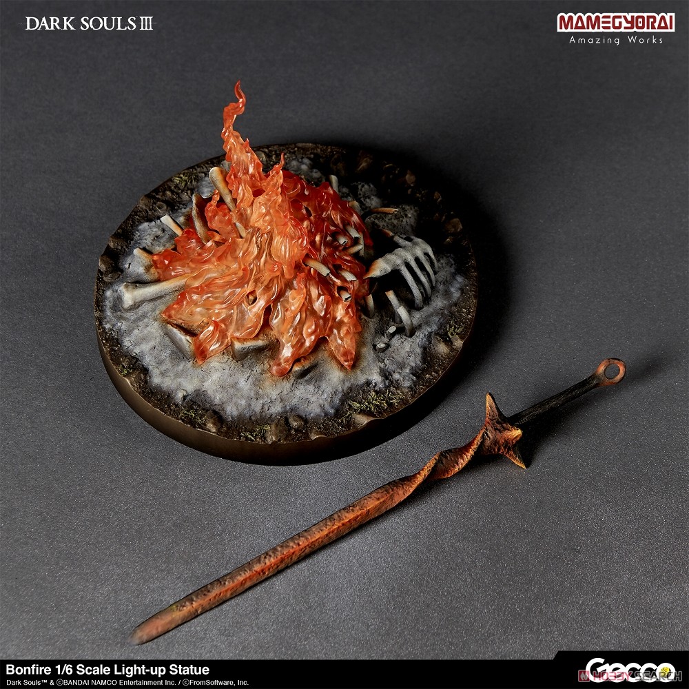 Dark Souls III/ Bonfire 1/6 Scale Light-up Statue (Completed) Item picture16
