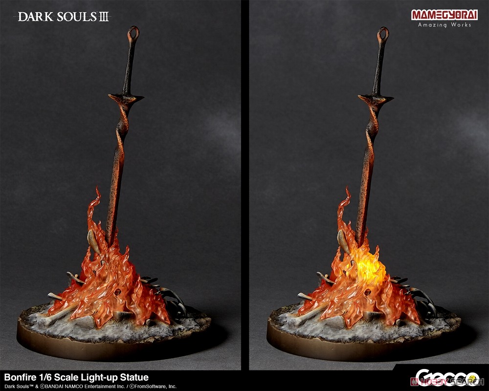 Dark Souls III/ Bonfire 1/6 Scale Light-up Statue (Completed) Item picture17