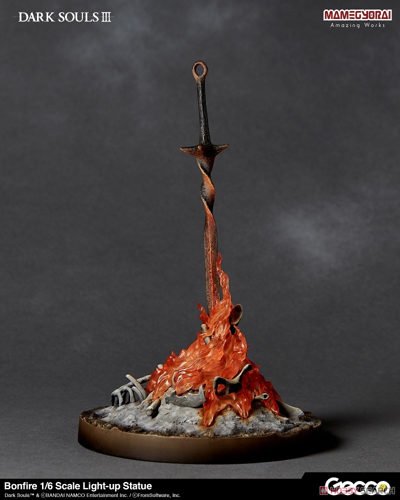Dark Souls III/ Bonfire 1/6 Scale Light-up Statue (Completed) Item picture3