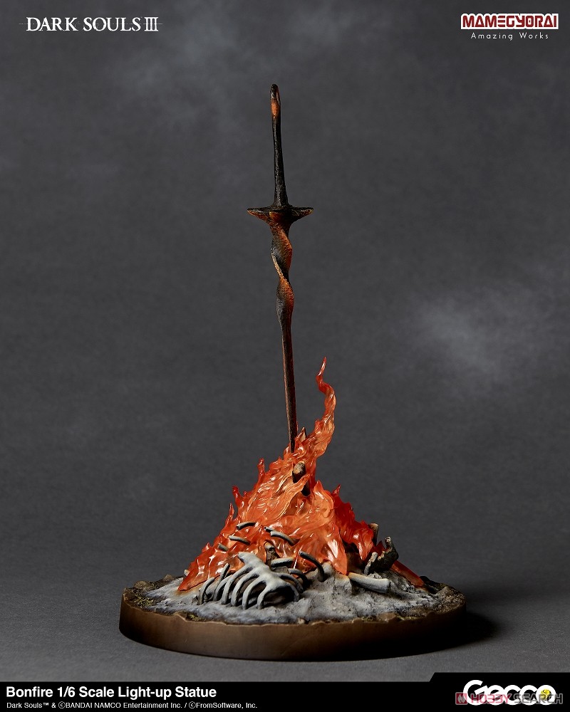 Dark Souls III/ Bonfire 1/6 Scale Light-up Statue (Completed) Item picture5