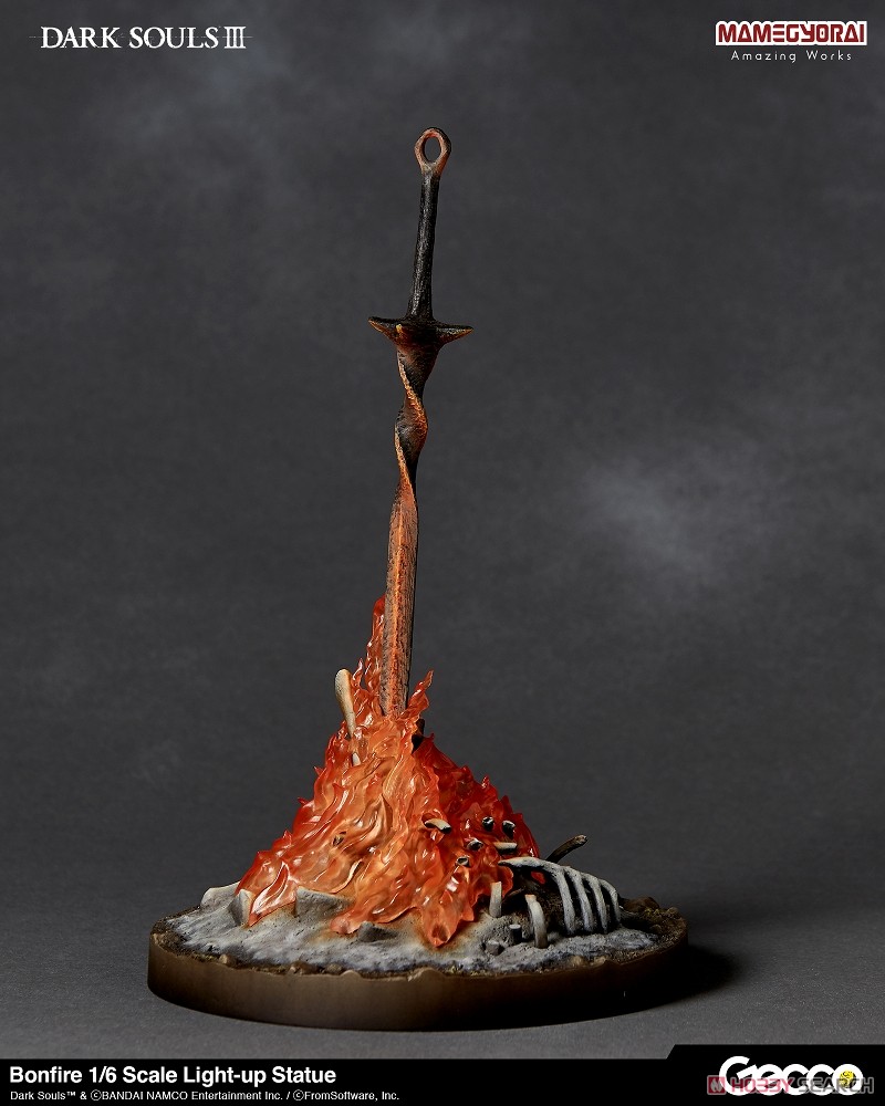 Dark Souls III/ Bonfire 1/6 Scale Light-up Statue (Completed) Item picture7