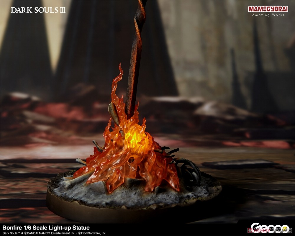 Dark Souls III/ Bonfire 1/6 Scale Light-up Statue (Completed) Other picture13