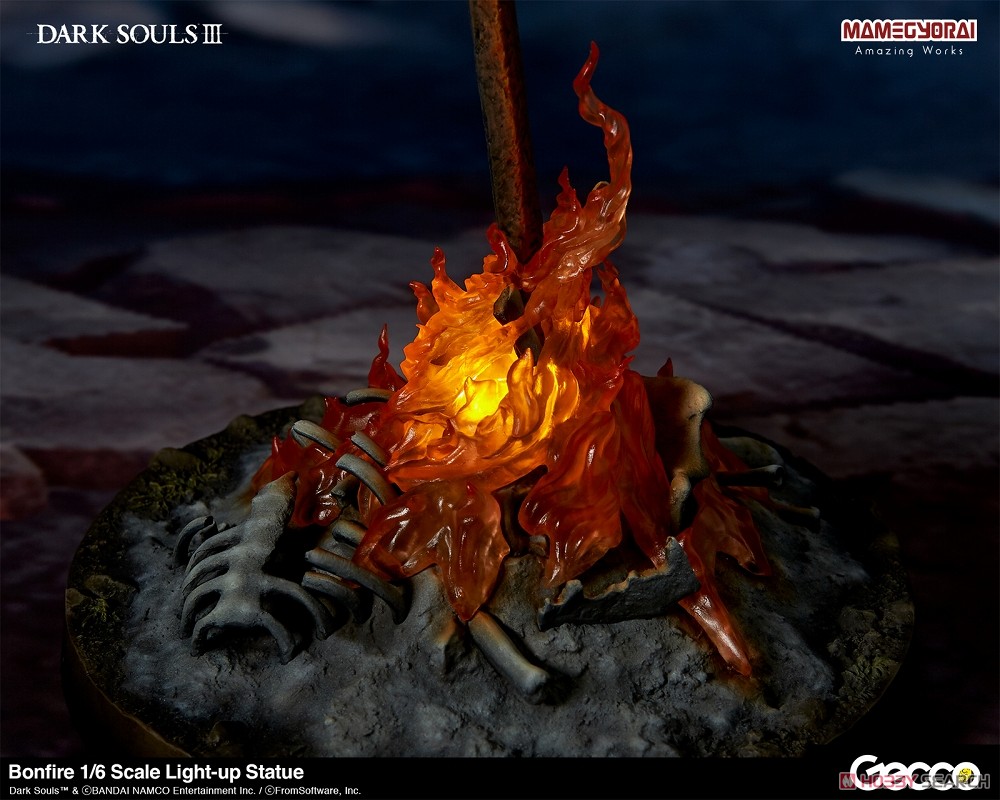 Dark Souls III/ Bonfire 1/6 Scale Light-up Statue (Completed) Other picture4