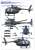 AH-6M/MH-6M Little Bird Nightstalkers w/Figure x6 (Plastic model) Color4