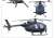 AH-6M/MH-6M Little Bird Nightstalkers w/Figure x6 (Plastic model) Color1