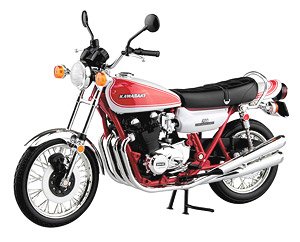 Kawasaki 750RS(Z2) Red White (Diecast Car)