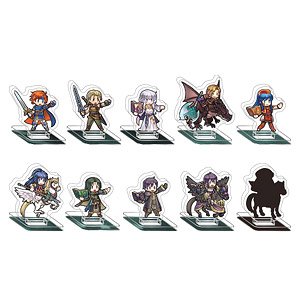 Fire Emblem: Heroes Mini Acrylic Figure Collection Vol.5 (Set of 10) (Anime Toy)