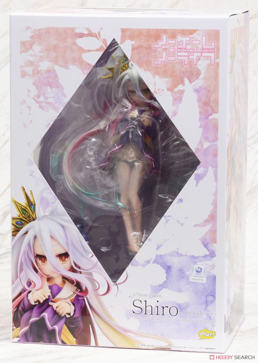 Shiro: Tuck Up Ver. (PVC Figure) Package1