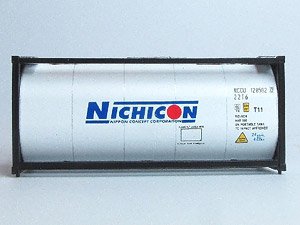 (N) 20ft タンクコンテナ 「Nichicon」 (1個入り) (鉄道模型)