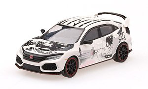 Honda Civic Type R (FK8) ArtCar Manga - 2018 Paris Autoshow (Diecast Car)