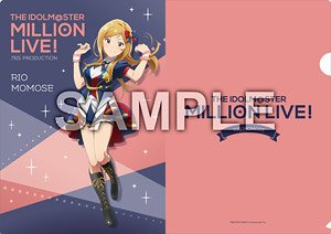 The Idolm@ster Million Live! A4 Clear File Rio Momose Royal Starlet Ver. (Anime Toy)