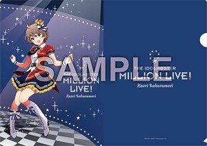 The Idolm@ster Million Live! A4 Clear File Kaori Sakuramori Shiny Trinity Ver. (Anime Toy)