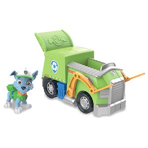 Paw Patrol Basic Vehicle w/Figure Rocky Clean Cruiser (Character Toy)