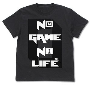 ノーゲーム・ノーライフ ゼロ NO GAME NO LIFE ZERO Tシャツ BLACK M (キャラクターグッズ)