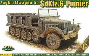 独・5tハーフトラック Sd.kfz.6・工兵タイプ (プラモデル)