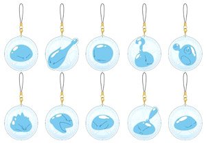 That Time I Got Reincarnated as a Slime Rubber Strap Collection (Set of 10) (Anime Toy)