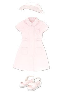 AZO2 Nurse Set (Pink) (Fashion Doll)