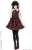 AZO2 Classical Check Jumper Dress Set (Red Check) (Fashion Doll) Other picture1