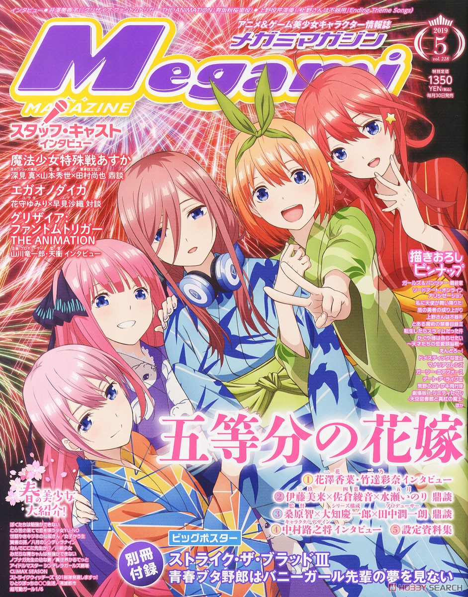 Megami Magazine(メガミマガジン) 2019年5月号 Vol.228 (雑誌) 商品画像1
