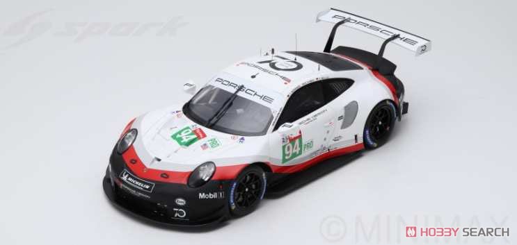 Porsche 911 RSR No.94 Porsche GT Team 24H Le Mans 2018 R.Dumas T.Bernhard S.Muller (ミニカー) 商品画像1