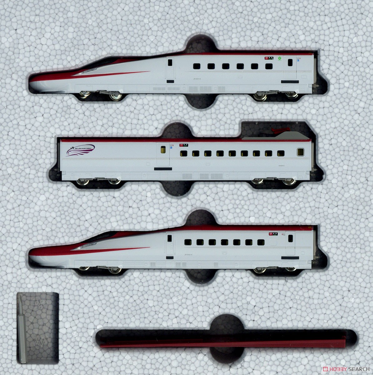 E6系新幹線「こまち」 基本セット (基本・3両セット) (鉄道模型) 商品画像1