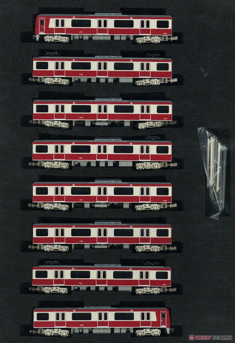 Keikyu Type New 1000 (16th Edition/1177 Formation) Eight Car Formation Set (w/Motor) (8-Car Set) (Pre-colored Completed) (Model Train) Item picture1