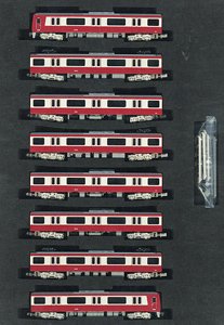 Keikyu Type New 1000 (17th Edition/1209 Formation) Eight Car Formation Set (w/Motor) (8-Car Set) (Pre-colored Completed) (Model Train)