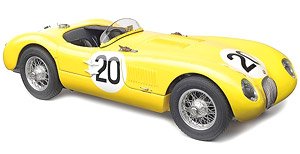 Jaguar C-Type 1953 Le Mans 24 Hour #20 Roger Laurent / Charles de Tornaco Ecurie Francorchamps (Diecast Car)