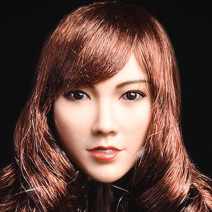Asian Female Sexy Beauty Head 21 A (Fashion Doll)