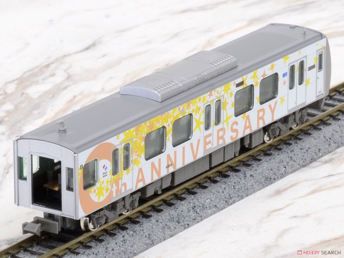 静岡鉄道 A3000形 (創立100周年記念ラッピング) 2輛編成セット (2両セット) (塗装済み完成品) (鉄道模型) 商品画像5
