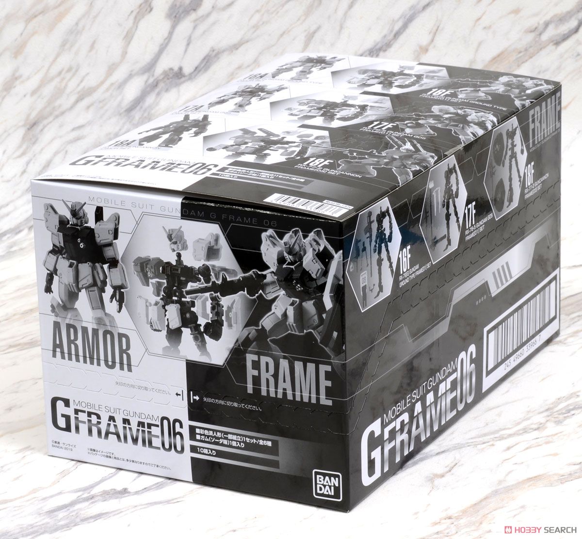 機動戦士ガンダム Gフレーム6 (10個セット) (食玩) パッケージ1