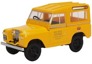 Land Rover Series II SWB Hard Top Post Office Telephone (Yellow) (Diecast Car)