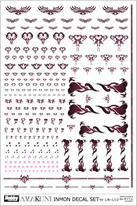 Inmon Decal Set for 1/8-1/12 (Material)