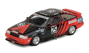 トヨタ カローラレビン AE86 `ADVAN` JTC 1985 #25 (ミニカー)