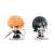 Chimi Mega Buddy Series! Bleach Ichigo Kurosaki & Rukia Kuchiki Soul Reaper Set (PVC Figure) Item picture1