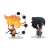 Chimi Mega Buddy Series! Naruto: Shippuden Naruto Uzumaki & Sasuke Uchiha Ninkai Taisen Set (PVC Figure) Item picture4