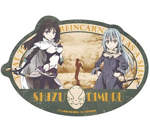 That Time I Got Reincarnated as a Slime Travel Sticker (7) Shizu & Rimuru (Anime Toy)
