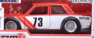 JDM Tuners Datsun 510 Wide Body (Red) (Diecast Car)