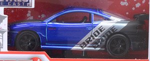 JDM Tuners 1995 Mitsubishi Eclipse (Blue) (Diecast Car)