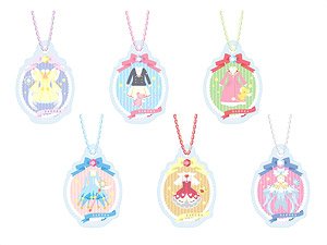 Cardcaptor Sakura: Clear Card Acrylic Clear Key Chain Collection (Clothing) (Set of 6) (Anime Toy)