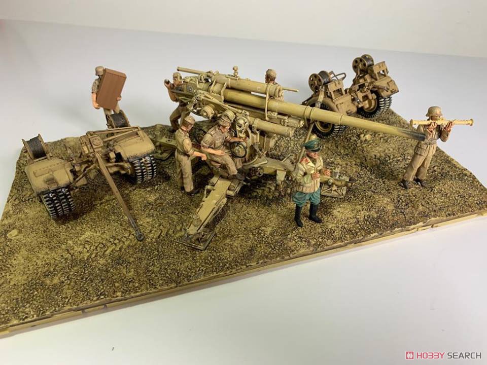 ドイツ軍 88mm砲 (トレーラー付属) (完成品AFV) 商品画像1
